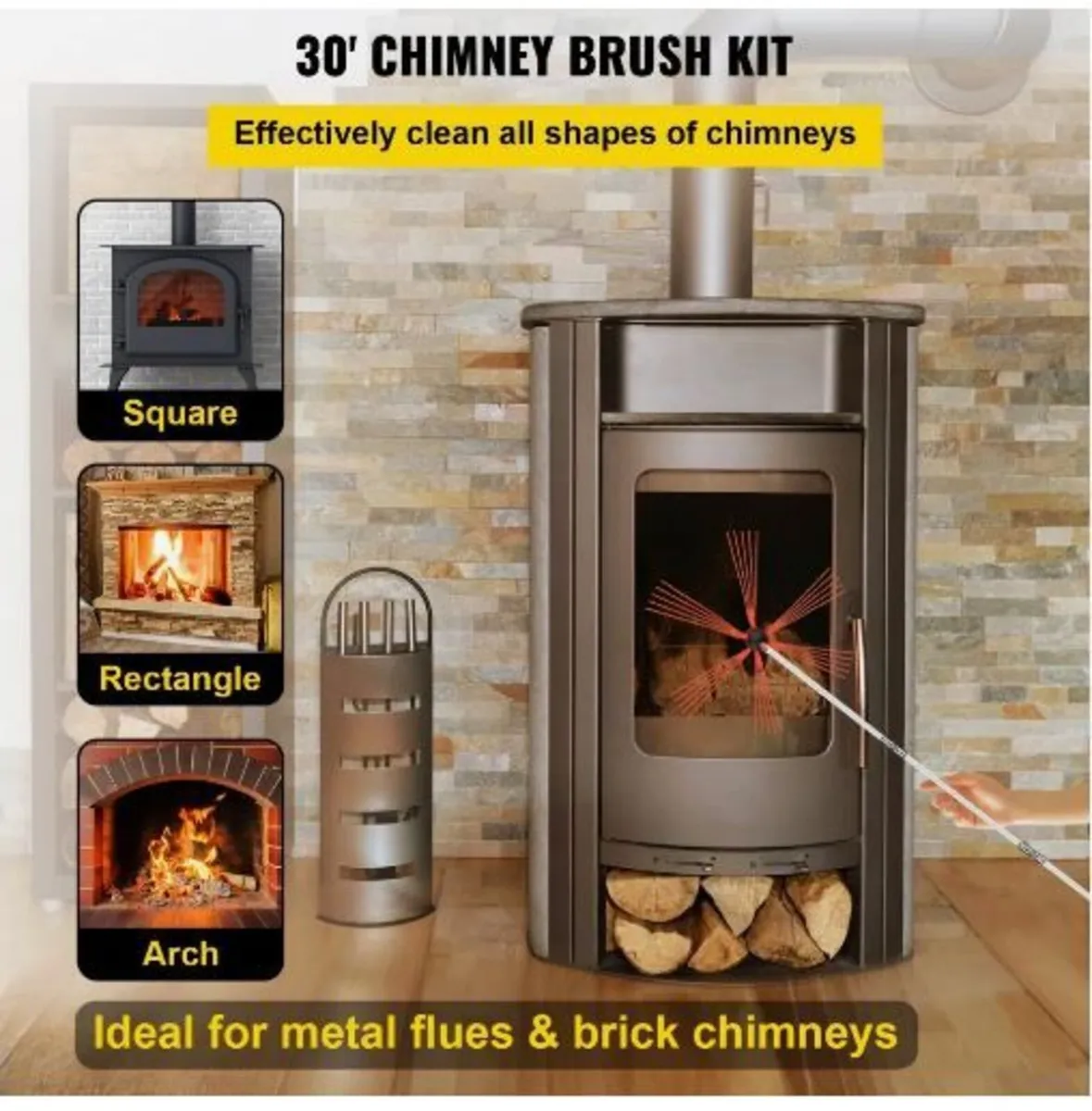 Chimney Sweep Kit Chimney Cleaning Kit - Image 4