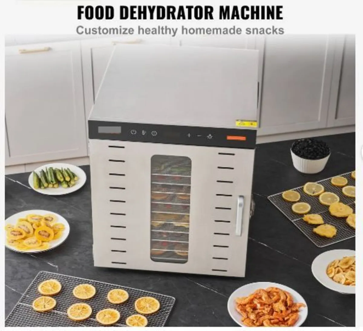 10 Trays Food Dehydrator Machine - Image 2
