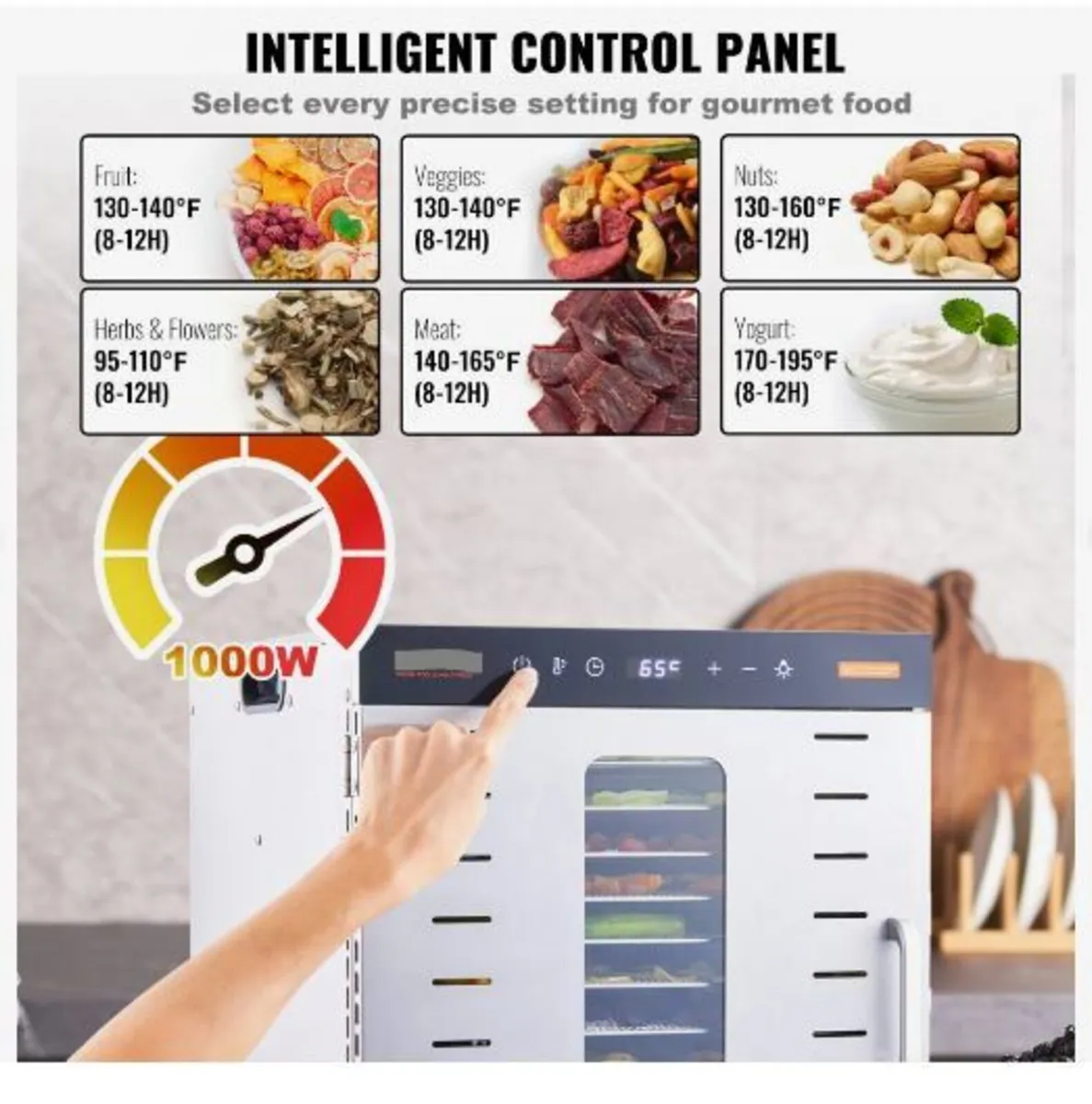 10 Trays Food Dehydrator Machine - Image 3