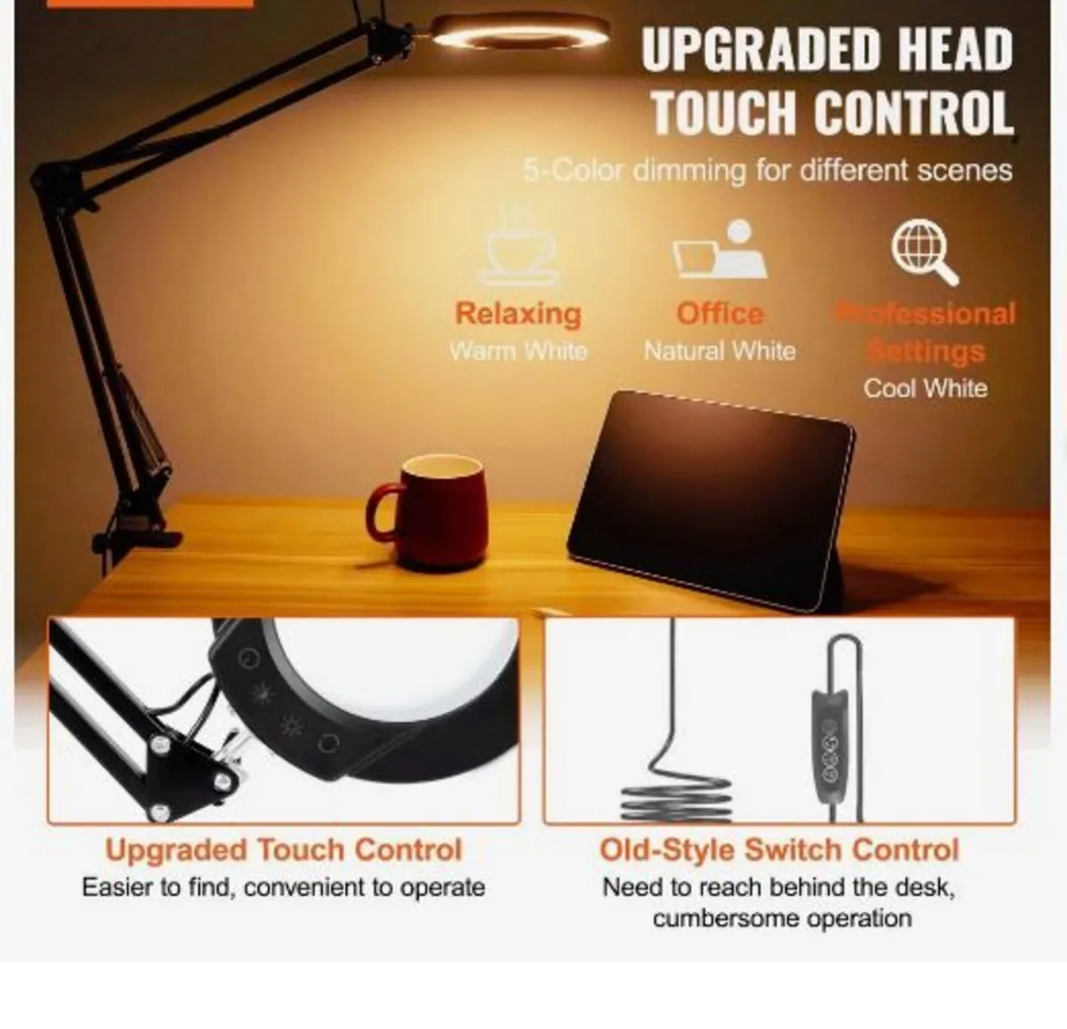 Magnifying Glass with Light & Base - Image 2