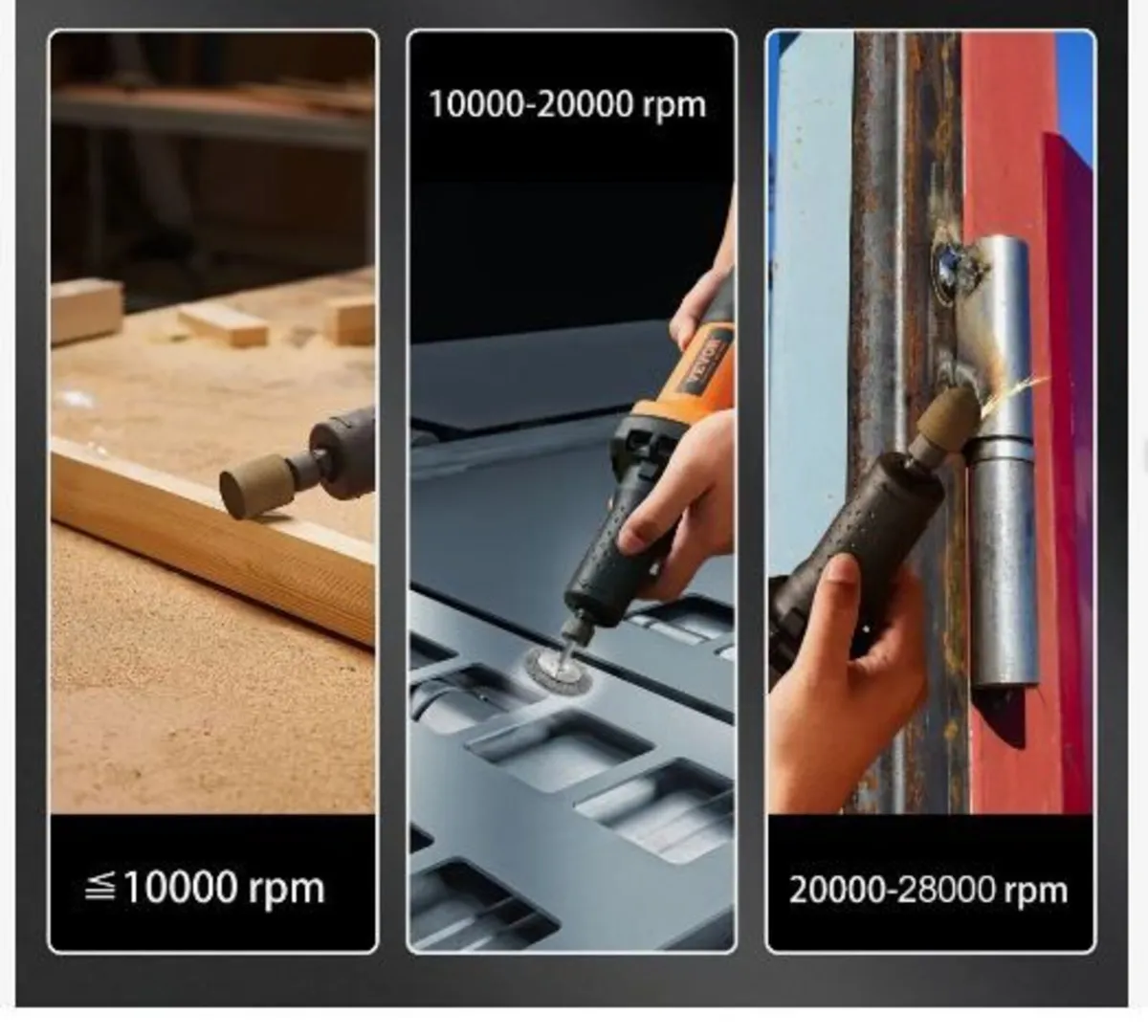 Die Grinder 6.4 mm Heavy Duty Straight - Image 2