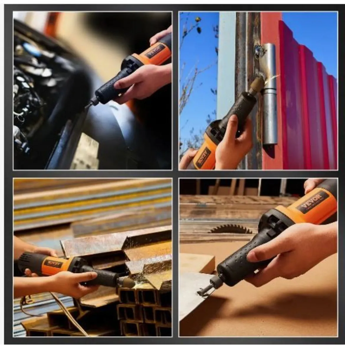 Die Grinder 6.4 mm Heavy Duty Straight - Image 3