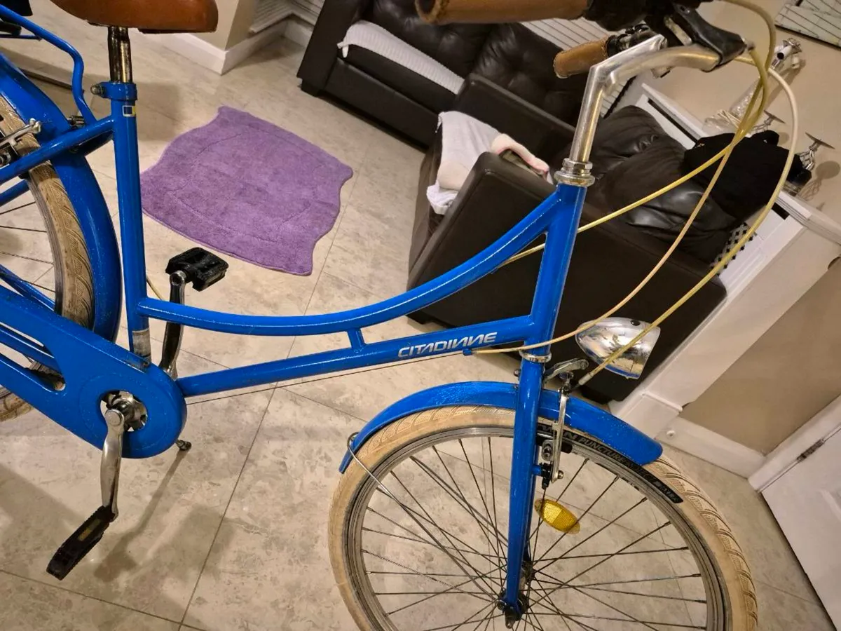 ADULTS WOMAN BIKE STYLISH ROYAL BLUE 20-IN FRAME S - Image 4