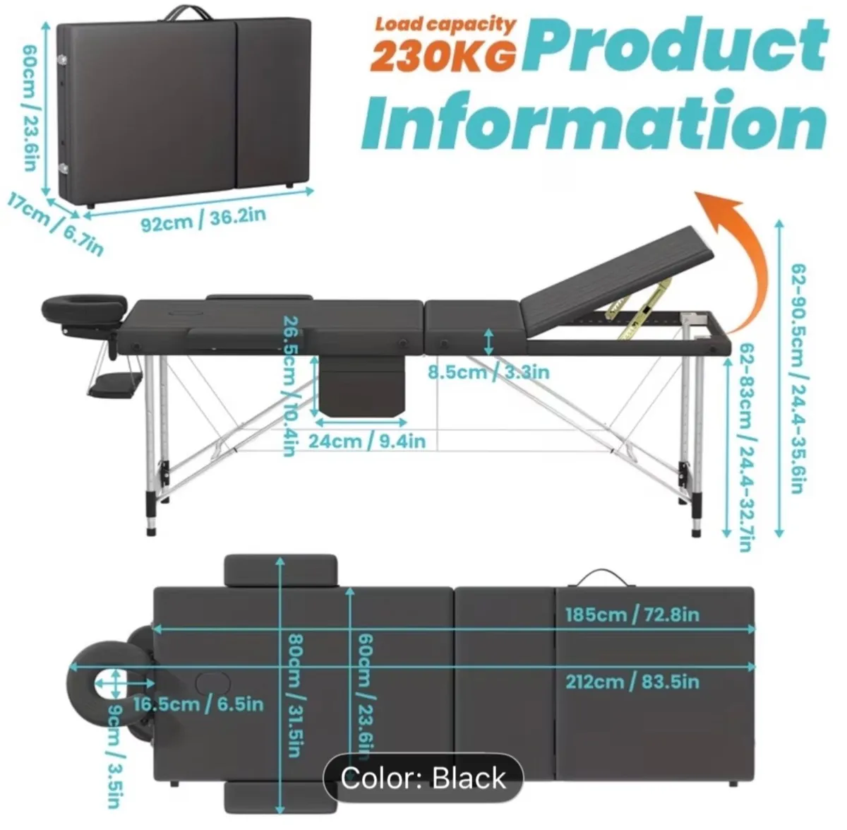 Massage table - Image 2