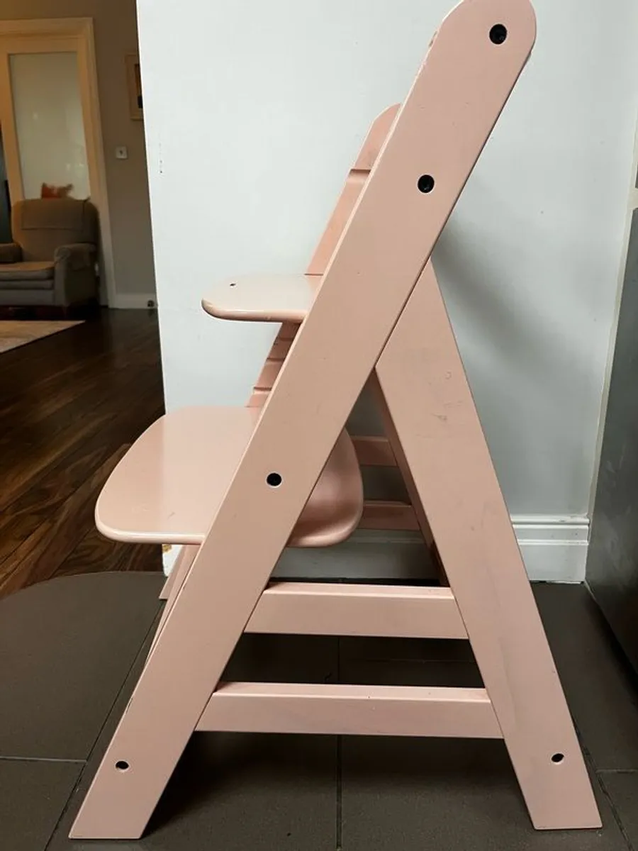 Pink Hauck High Chair/ Toddler Chair - Image 1