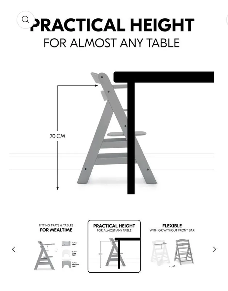 Pink Hauck High Chair/ Toddler Chair - Image 3
