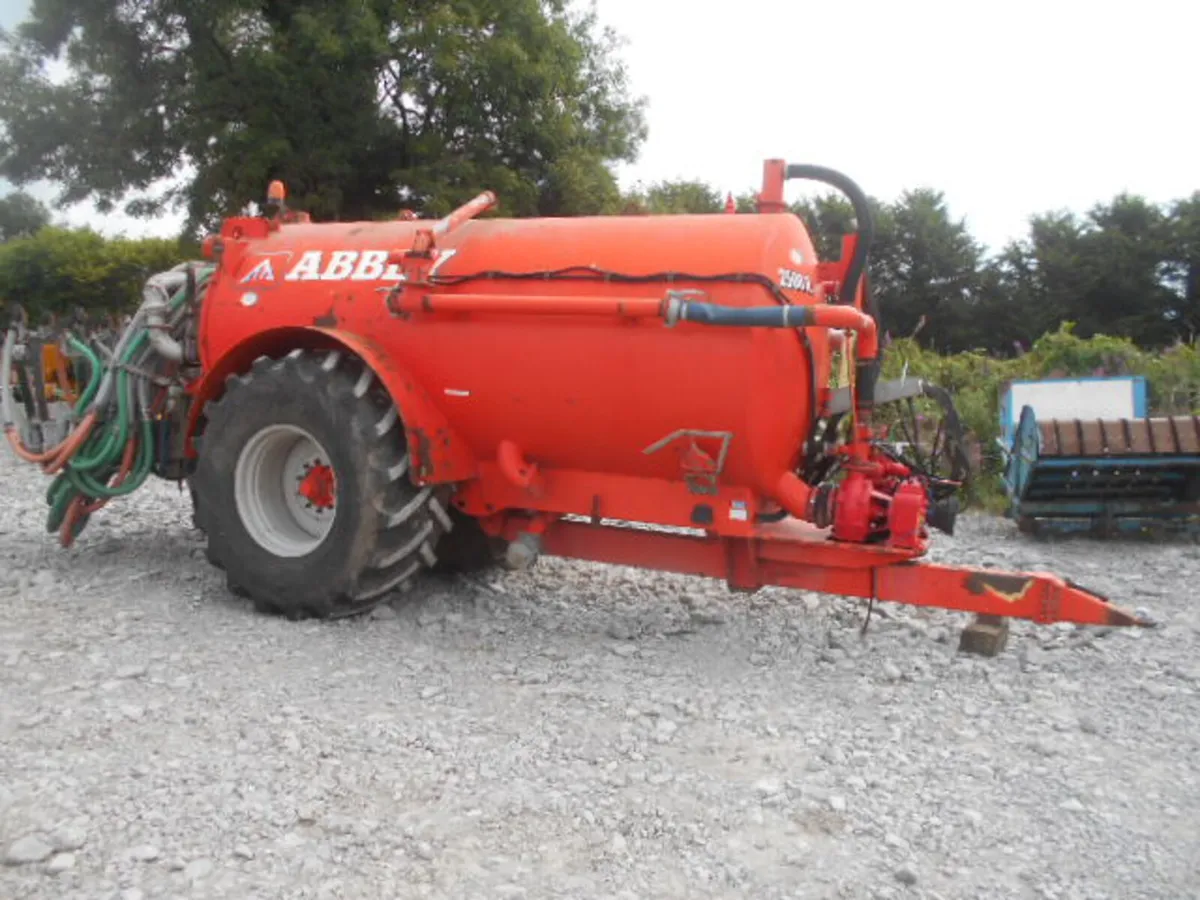 ABBEY 2500G C/W RAIN GUN + 7.5M TRAILING SHOE - Image 2