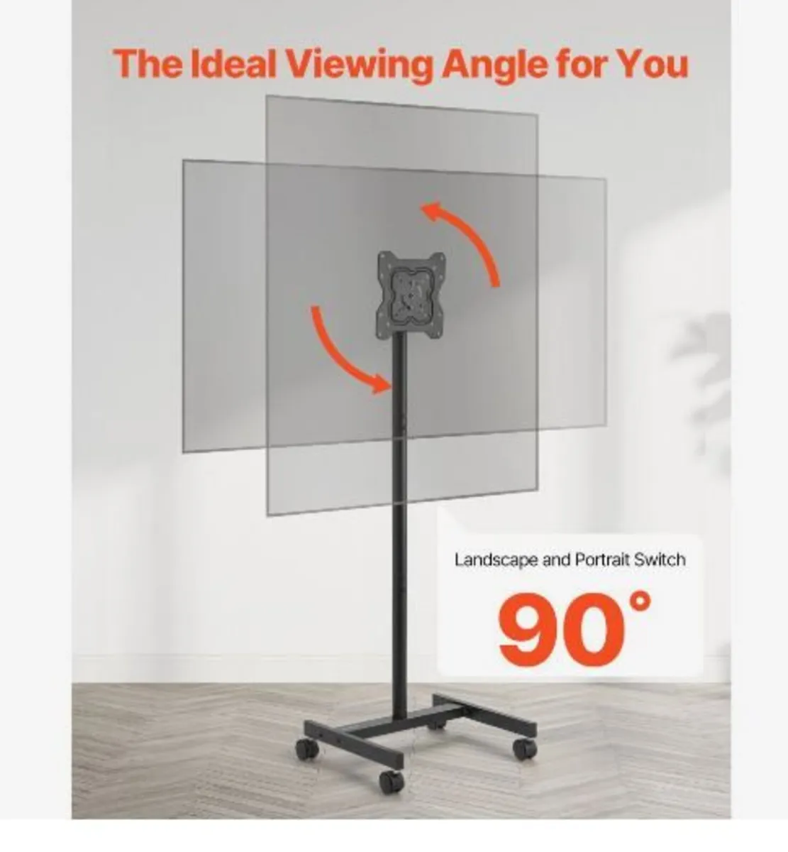 Rolling TV Stand - Image 4