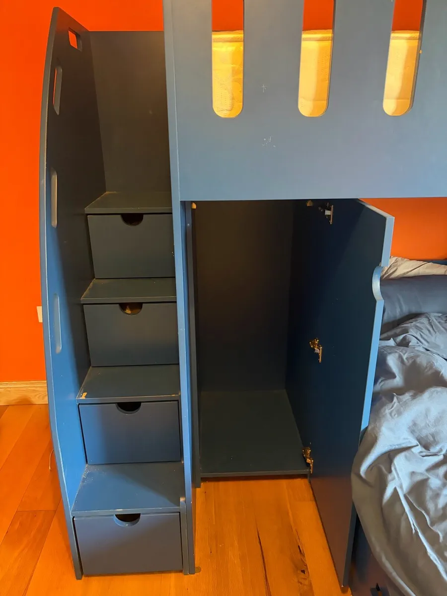 Double and Single Bunk Bed - Image 3