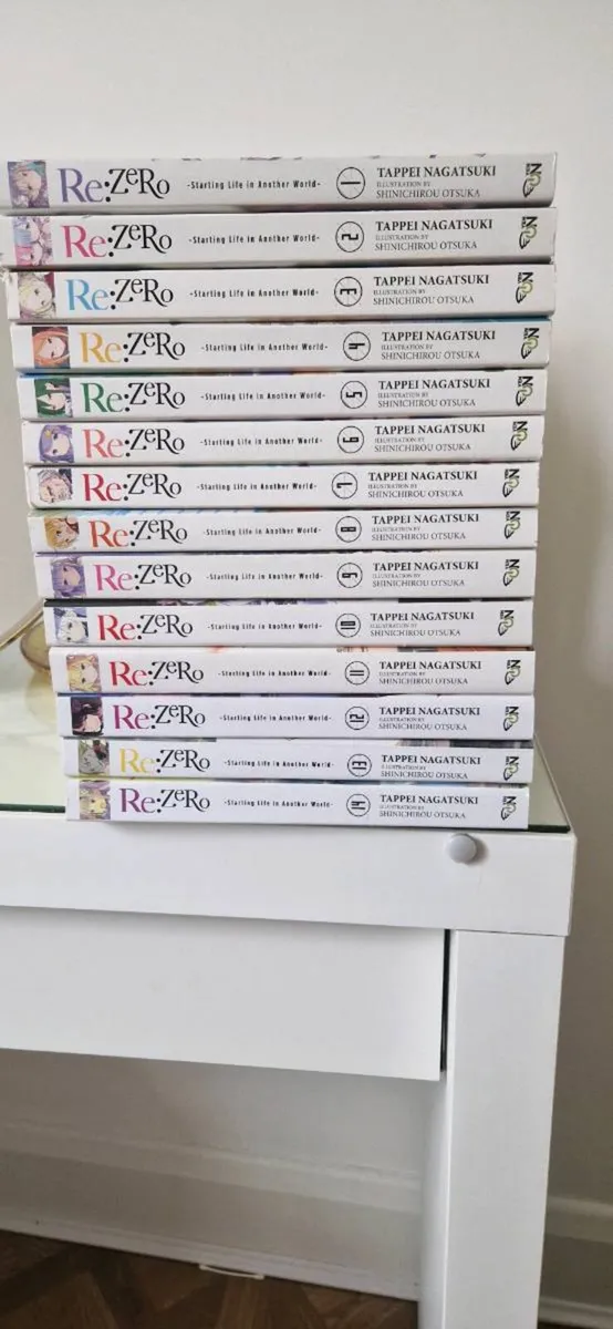 Re:Zero Light Novels/Books - Image 1