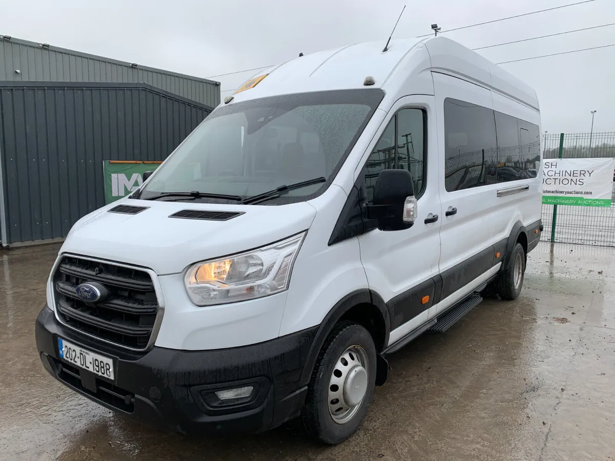 BID ONLINE NOW - 2020 FORD TRANSIT 17 SEATER MINIB - Image 1