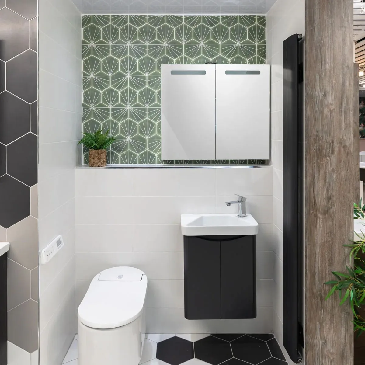 Tileshack - Palm-Green Decor Feature Tile Offer - Image 2