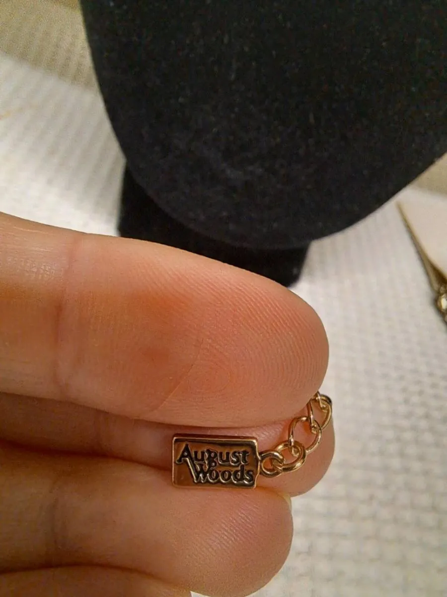 August Woods Rose Gold Statement Pendant Necklace - Image 4