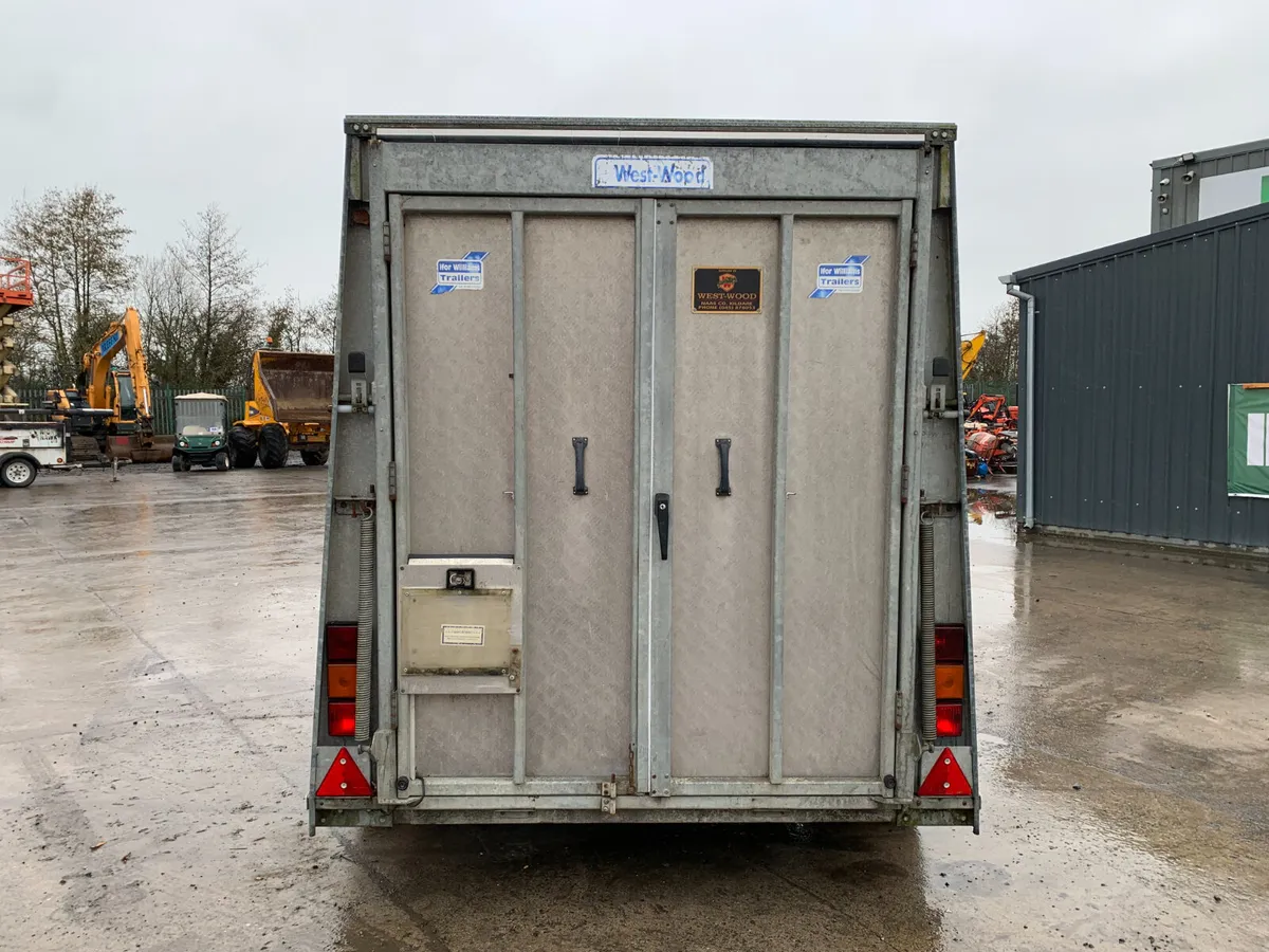 BID ONLINE NOW - IFOR WILLIAMS BV85 BOX TRAILER - Image 4