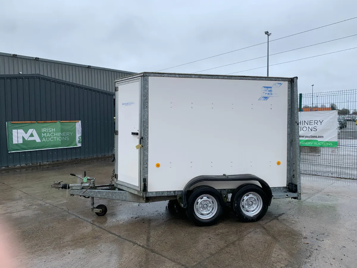 BID ONLINE NOW - IFOR WILLIAMS BV85 BOX TRAILER - Image 2