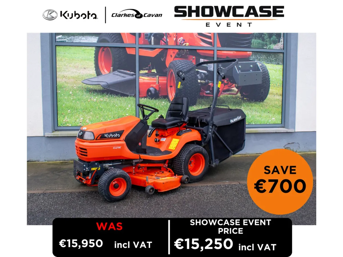 Used 2022 Kubota G21eLD Lawnmower - Image 1