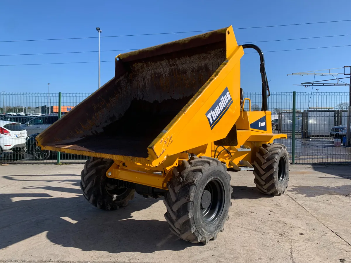 BID ONLINE NOW - THWAITES 6T DUMPER FOR AUCTION - Image 1