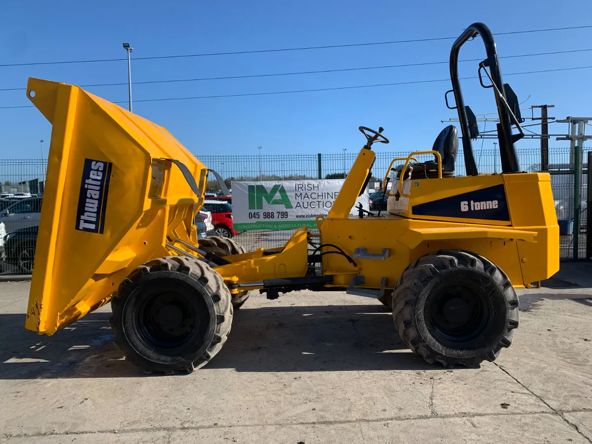 BID ONLINE NOW - THWAITES 6T DUMPER FOR AUCTION - Image 2