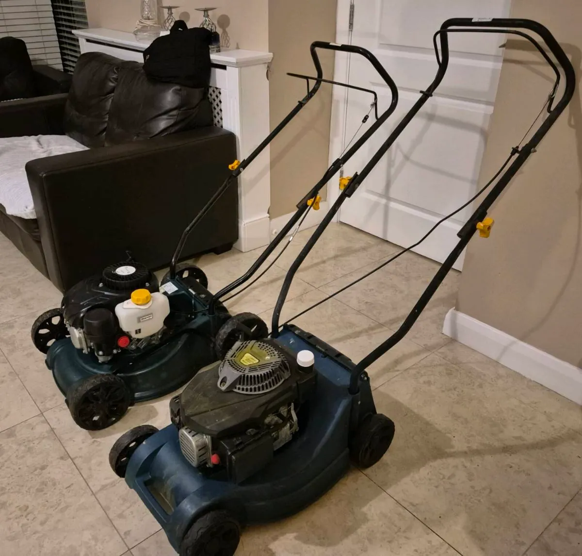 JOB LOT OF 2 PETROL LAWNMOWER ENGINES THAT WORKS F - Image 2