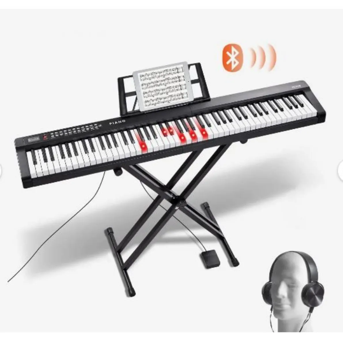 88 Key Digital Piano Keyboard - Image 1