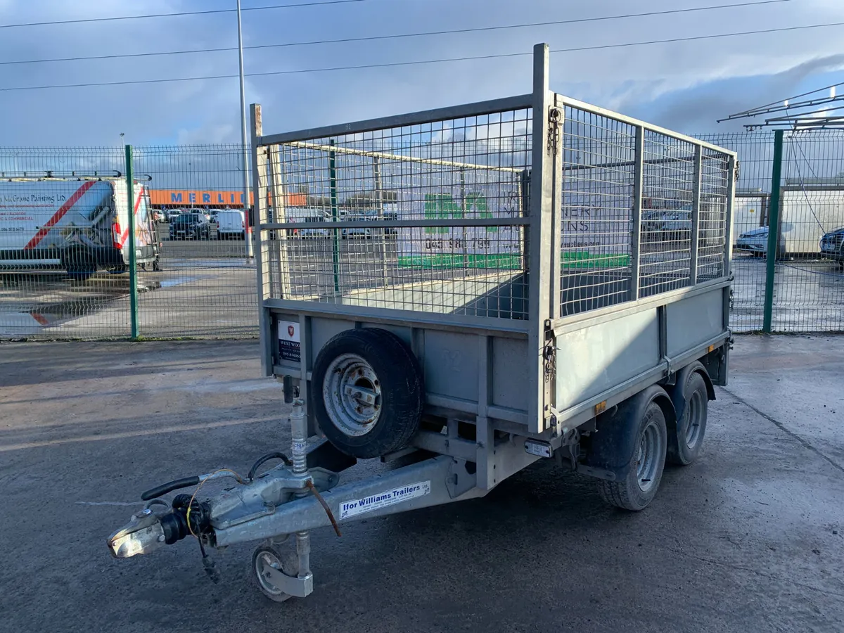BID ONLINE NOW - IFOR WILLIAMS LM85G MESH TRAILER - Image 1