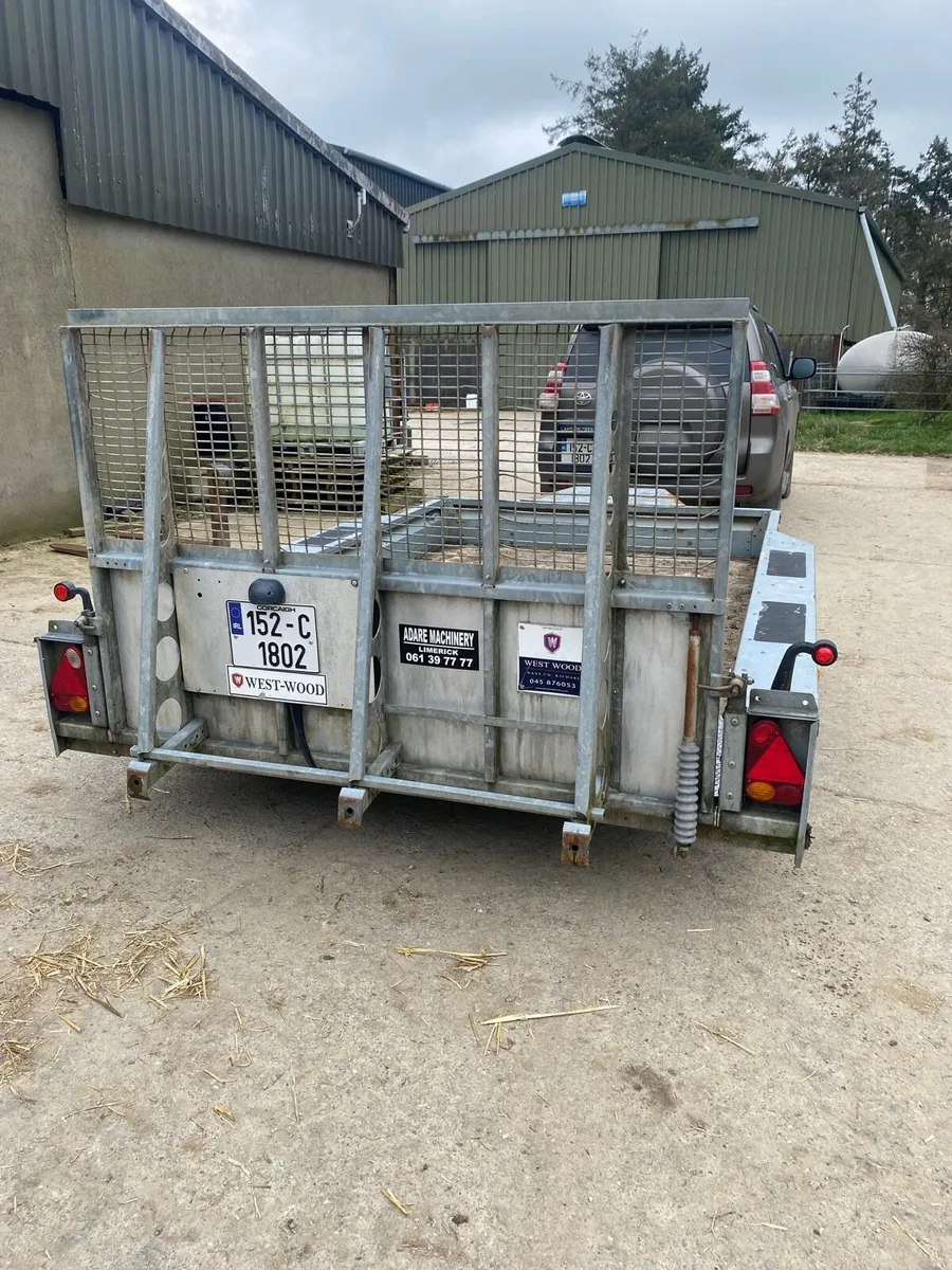 Ifor Williams plant trailer - Image 1
