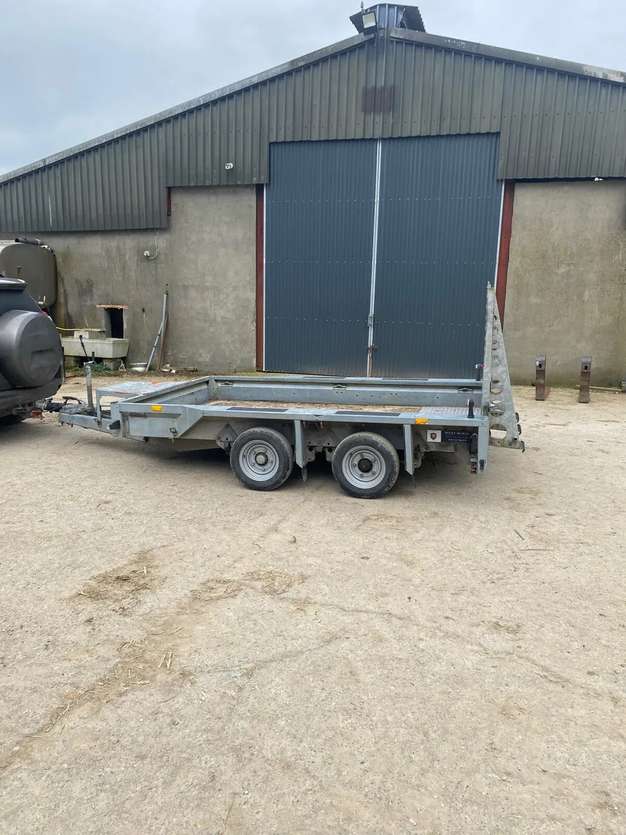 Ifor Williams plant trailer - Image 4