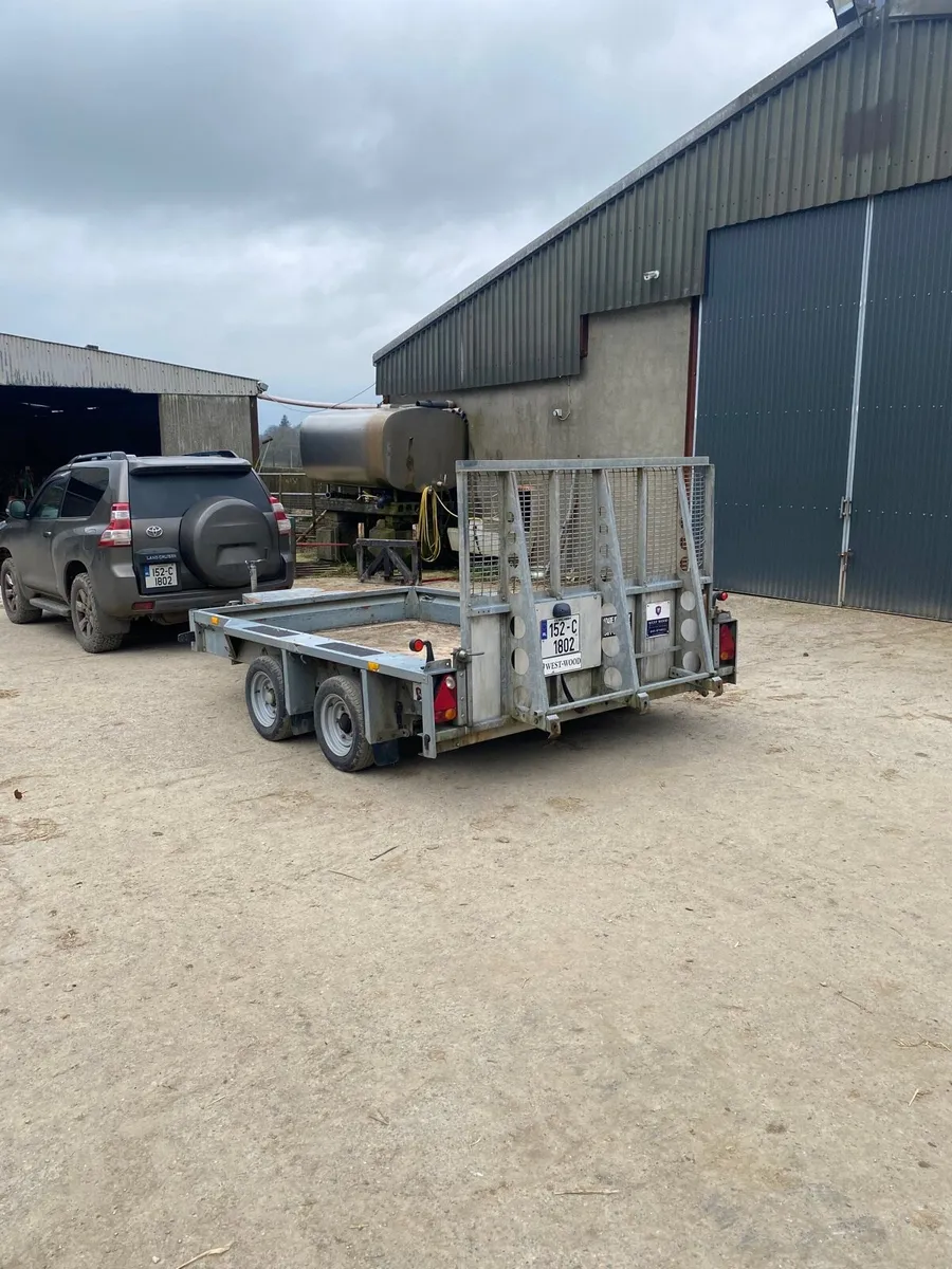 Ifor Williams plant trailer - Image 3
