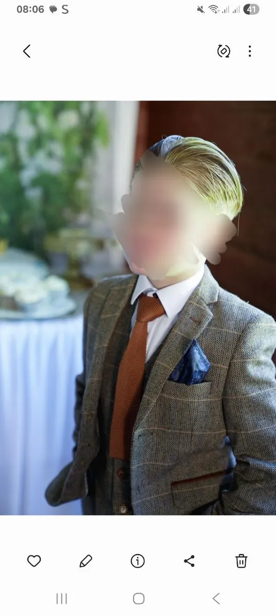 Mark Darcy Communion Suit - Image 1