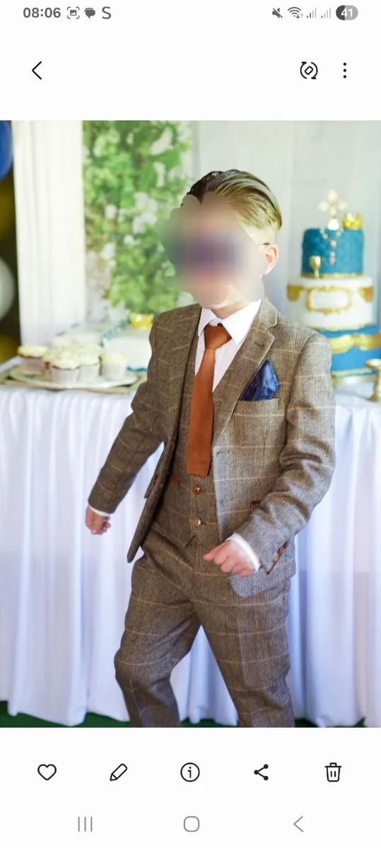 Mark Darcy Communion Suit - Image 3