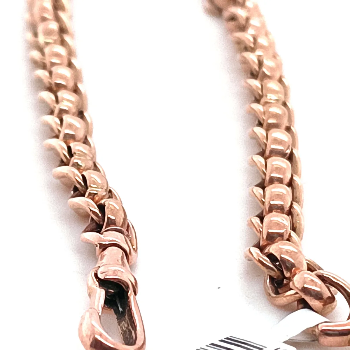 Antique Rollerball 9k Rose Gold Bracelet - Image 4