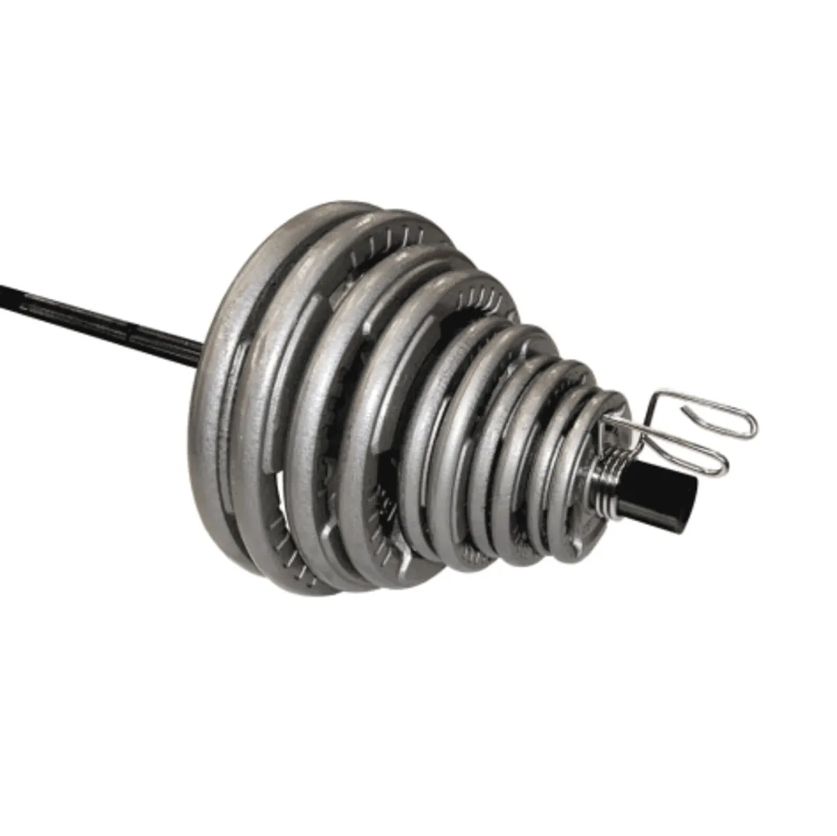 Marcy 120kg Tri-Grip Olympic Weight Set - Image 1