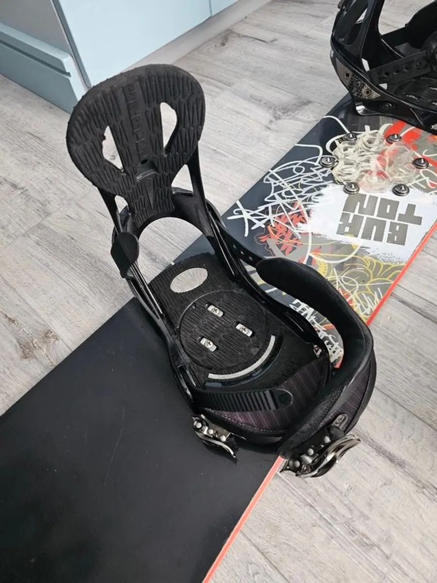 Burton Snowboard & Boots - Image 4