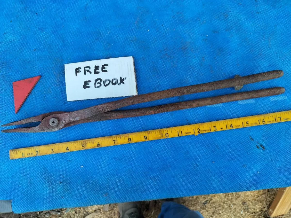 Blacksmiths 18" Tongs - Image 1