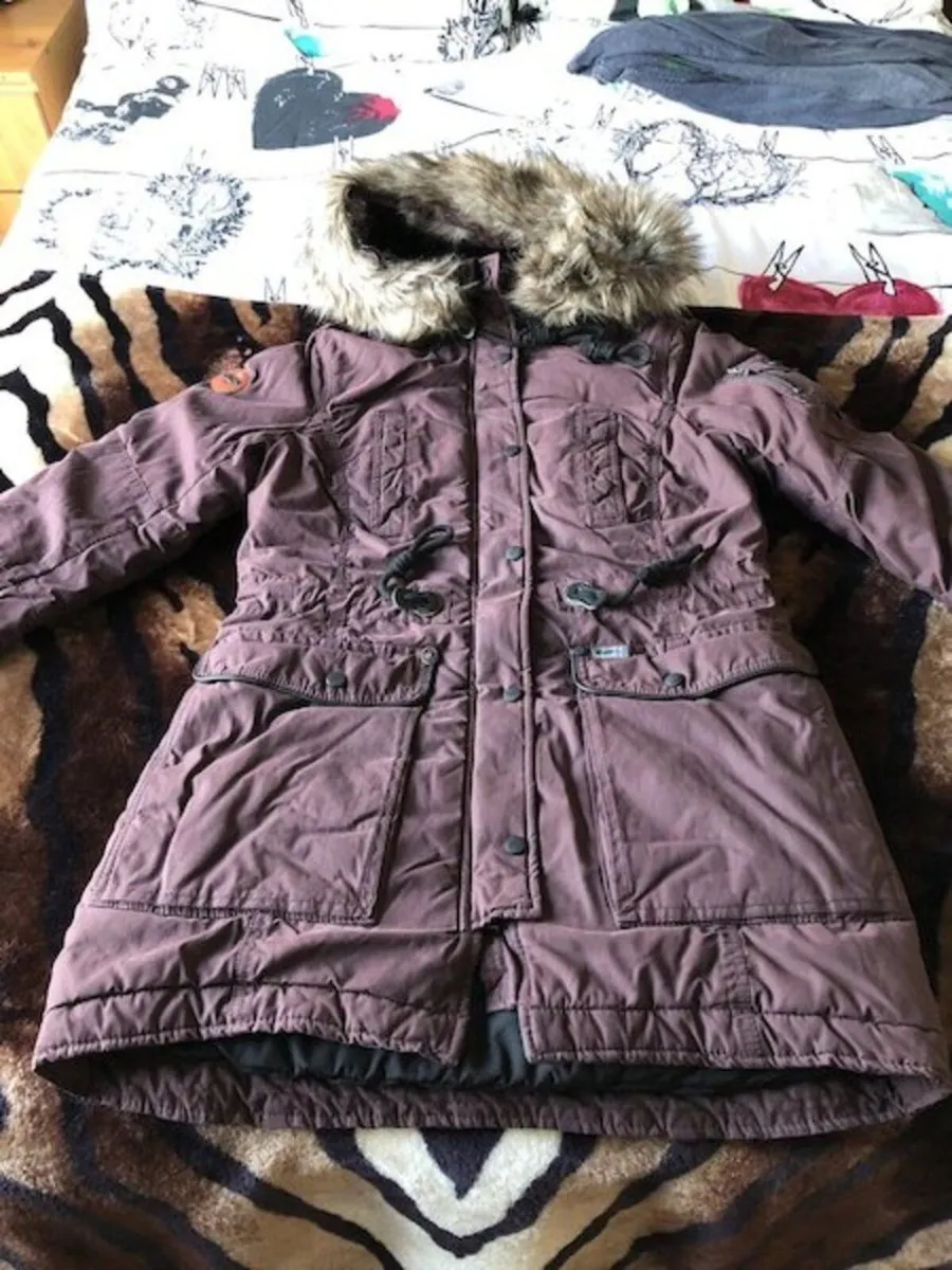 Khujo Parka womens jacket new with tags XL 12-14UK - Image 1