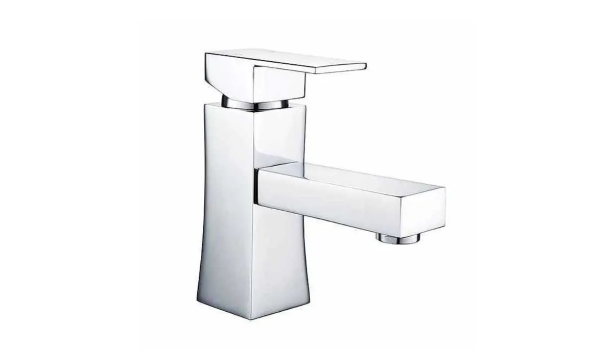 Bathshack - Designer Basin Chrome Tap - FREE WASTE - Image 1