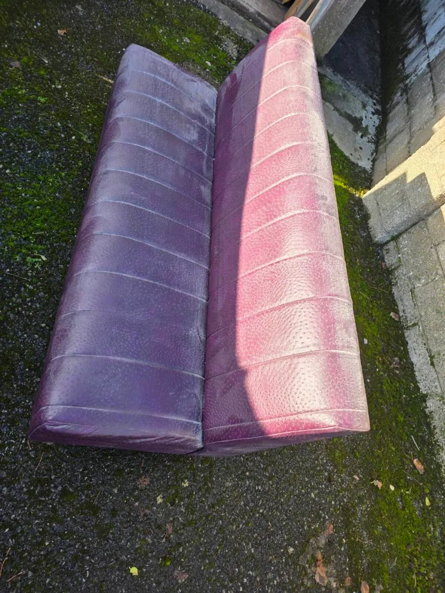 Leather bench - Image 2