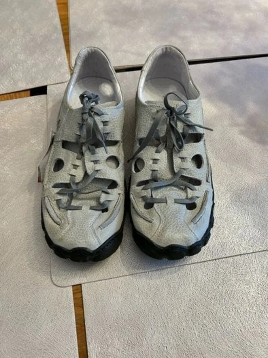 Kacper de Kac leather flat shoes size 8UK 41EU NEW - Image 1