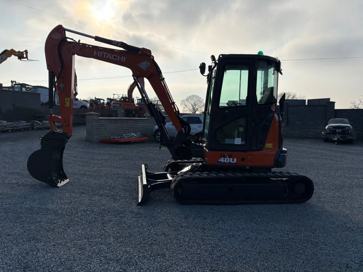 2021 July Hitachi ZX48U Finance Arranged - Image 2