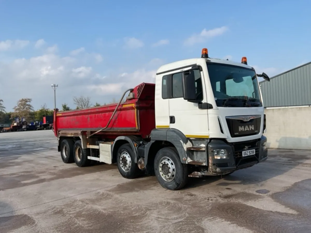2016 MAN TGS32.400 8x4 Steel Tipper - Image 1