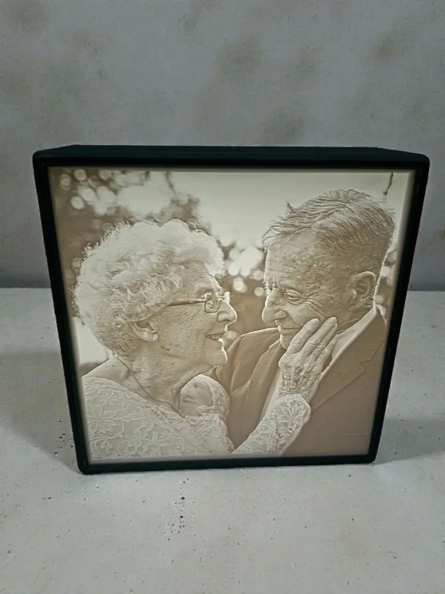 Lithophane Lightbox 3d printed customisable - Image 2
