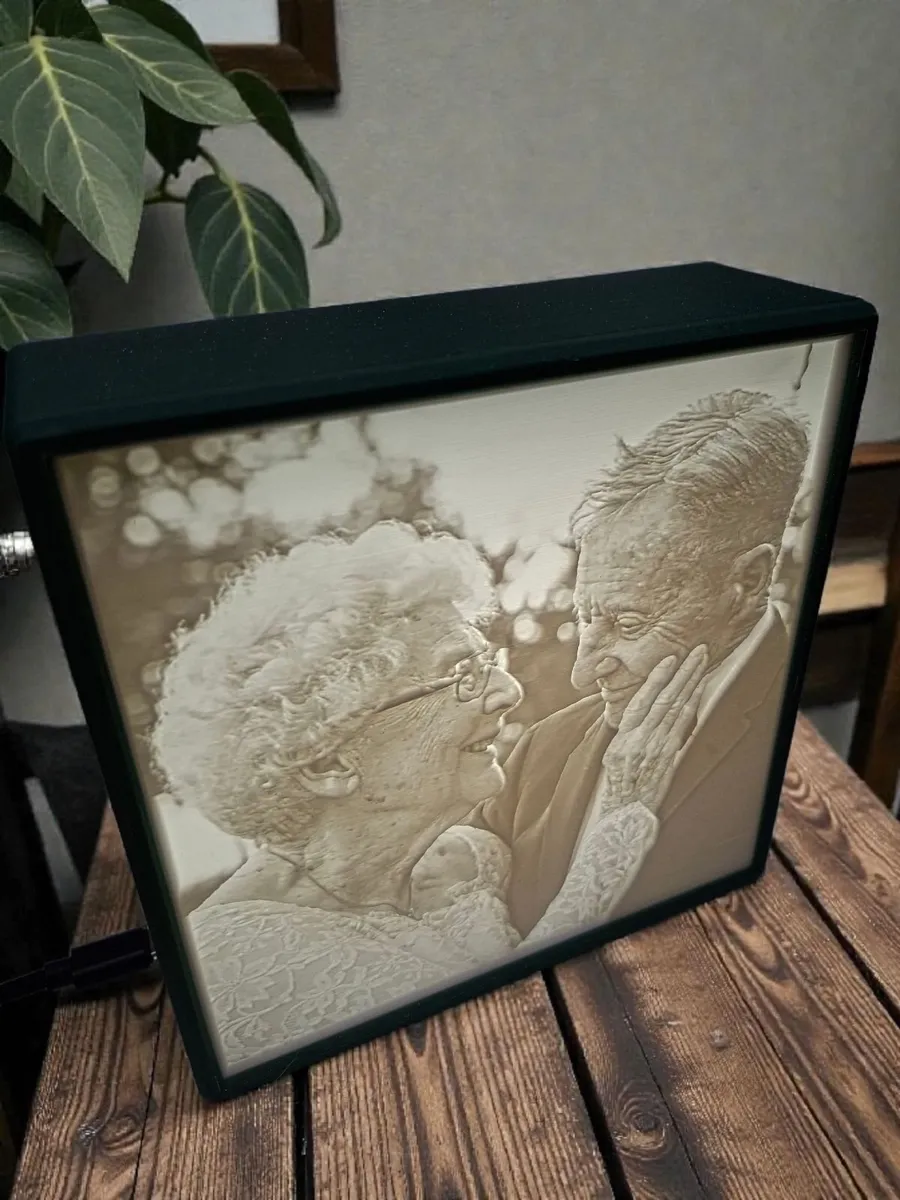 Lithophane Lightbox 3d printed customisable - Image 3
