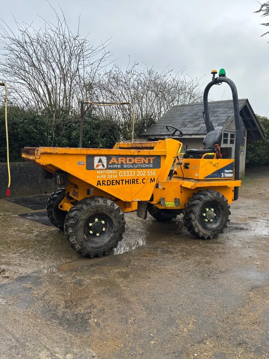 2019 Thwaites 3 Tonne Dumper - Image 1