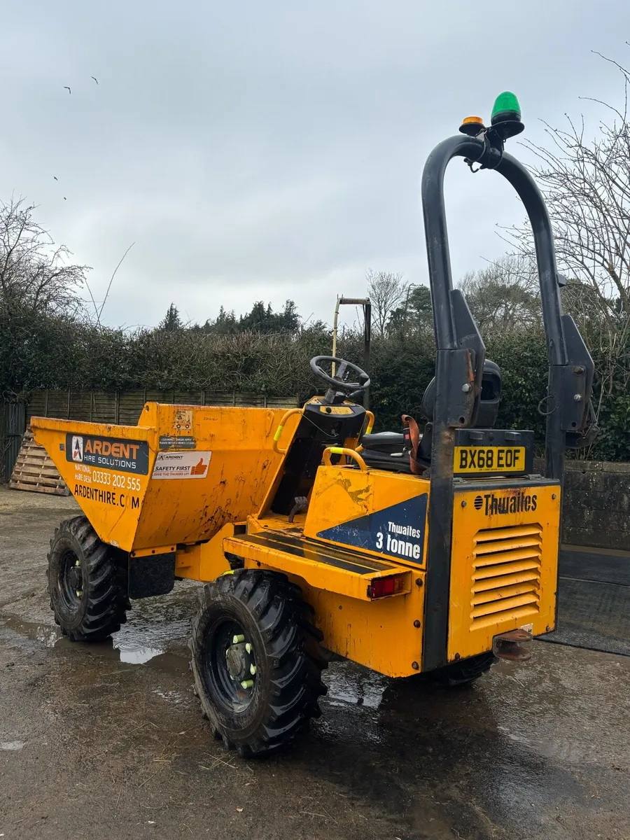 2019 Thwaites 3 Tonne Dumper - Image 3