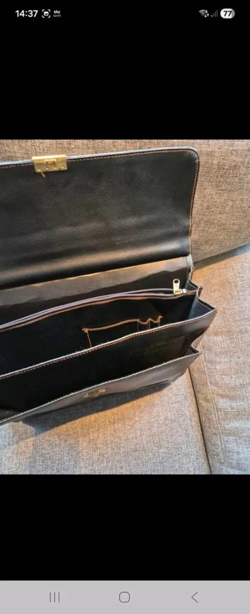 Origina vintage  Ralph Boyer business satchel - Image 3