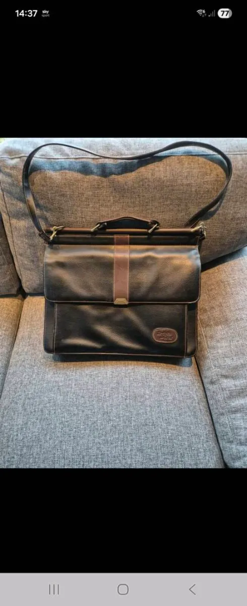 Origina vintage  Ralph Boyer business satchel - Image 1