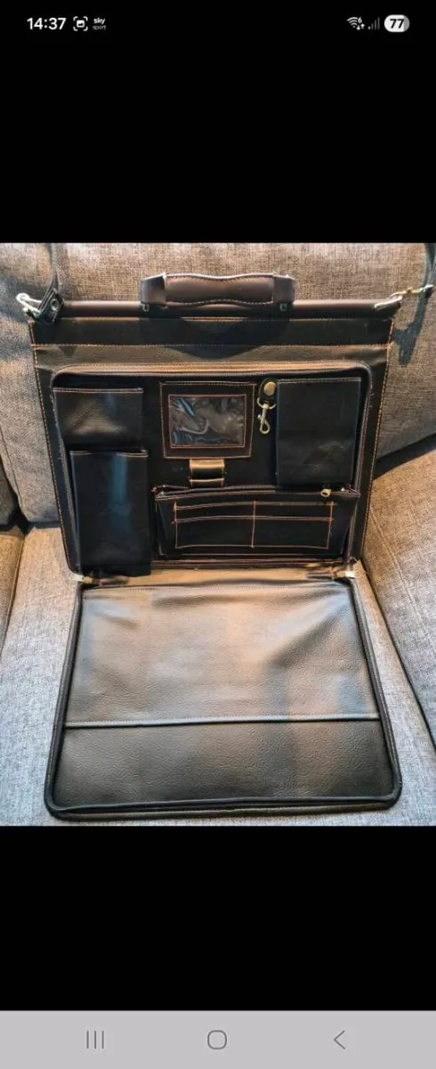 Origina vintage  Ralph Boyer business satchel - Image 2