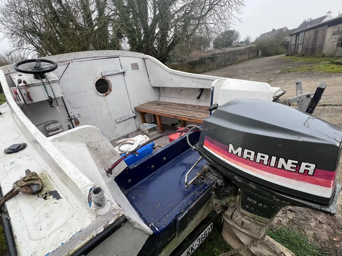 Marina GT – Solid Project Boat | Trailer Included - Image 3