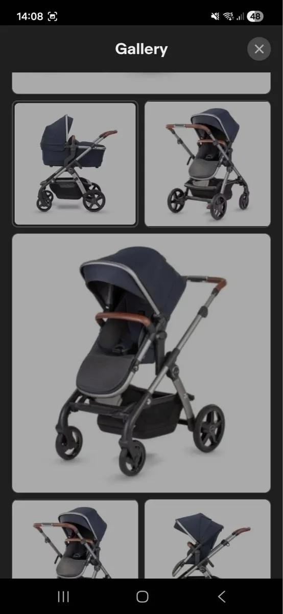 Silver cross pram and pushchair - Image 3