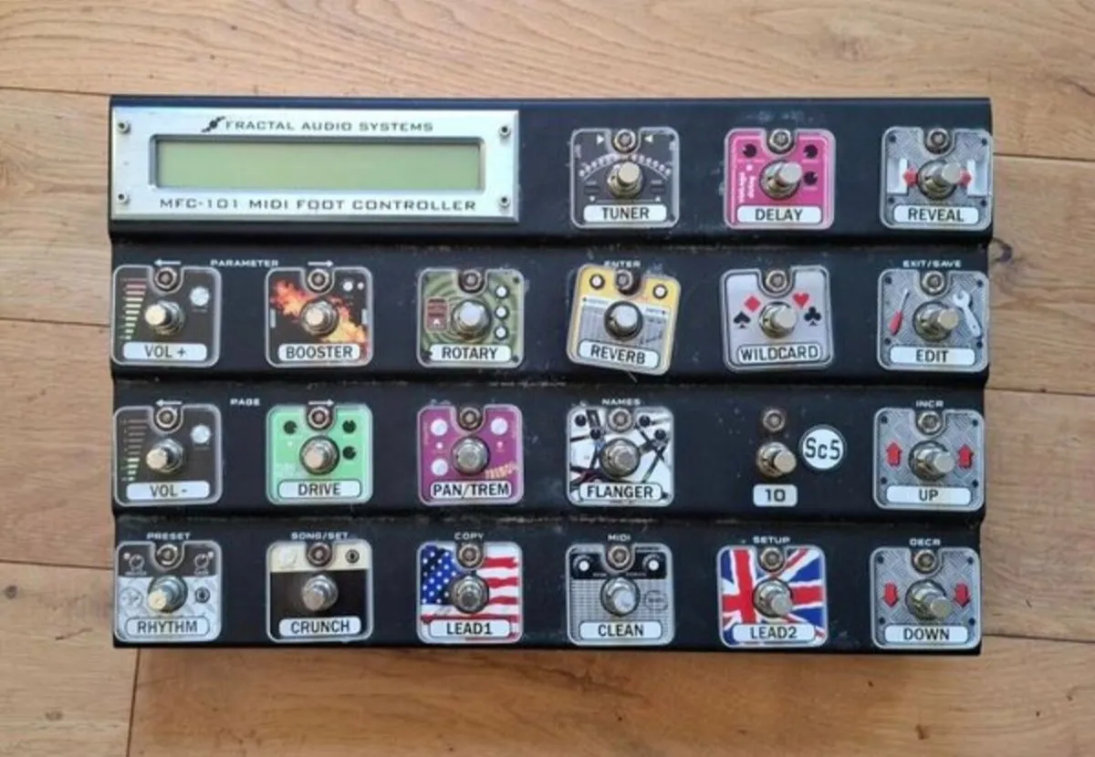 Fractal Axe Fx 11 and MFC-101 Midi control - Image 2